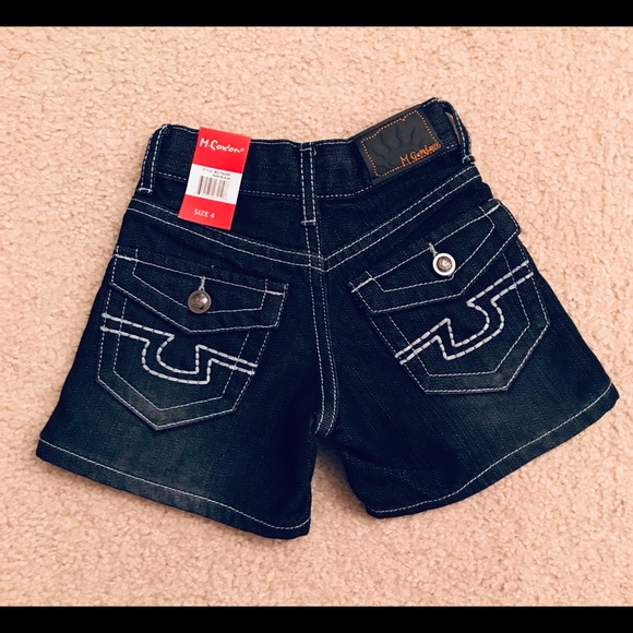 NWT denim shorts size 4 - Picture 2 of 4